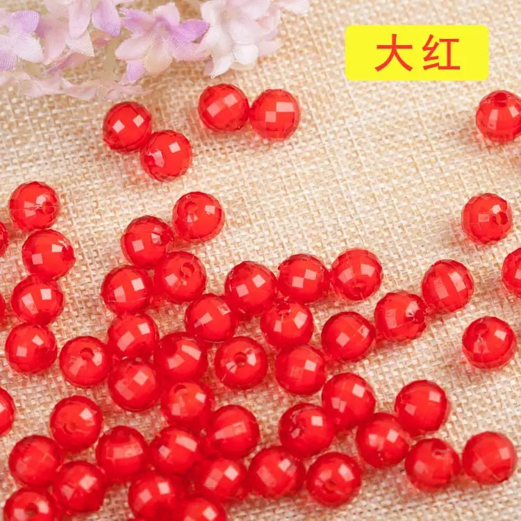 8MM Acrylic Beads Multi Color DIY Craft Supplies