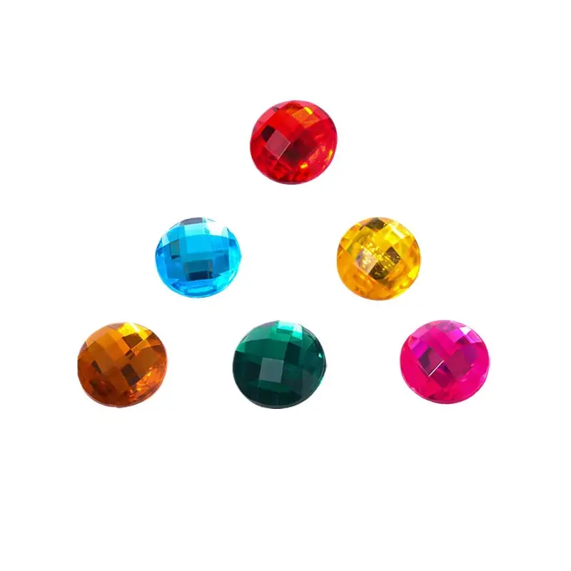 Vibrant Acrylic Rhinestones for Jewelry & Decor