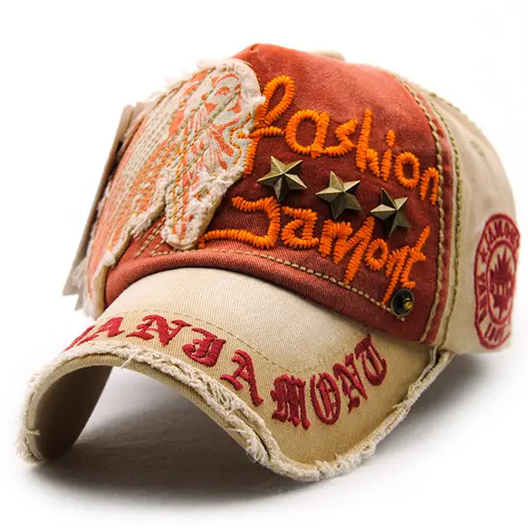 Men Casual Baseball Cap with Embroidered Design