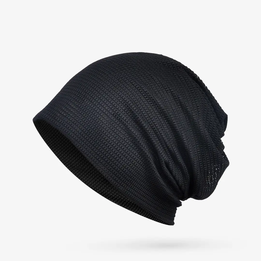 Men & Women Dual Use Mesh Hat Black