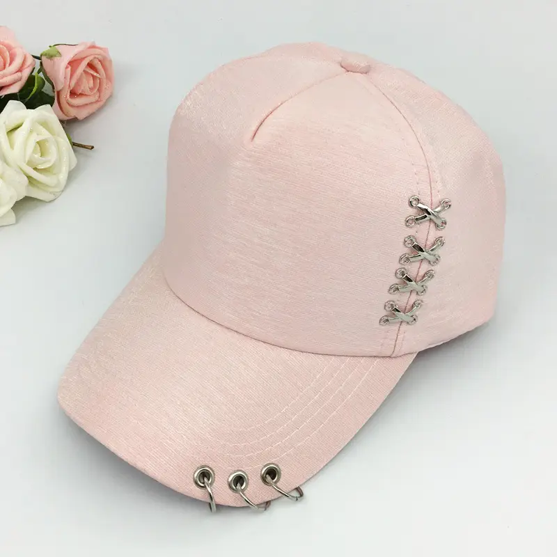 Black Korean Style Baseball Cap for Men Women