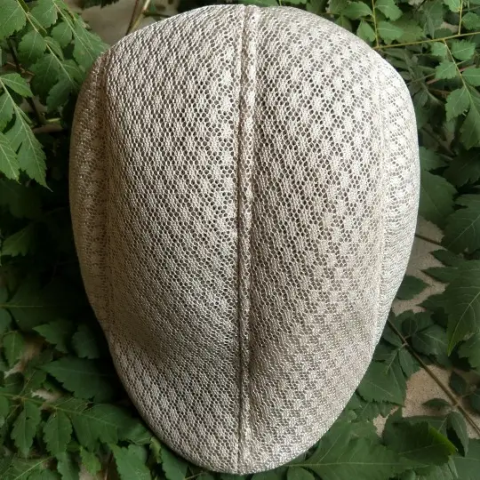 Beige Lace Cap for Pakistani Summer Wear