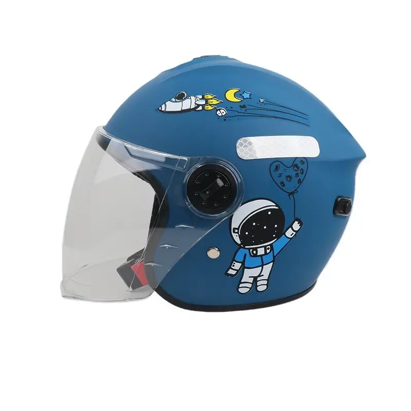 Kids Space Helmet with Clear Visor, Durable, Multi-Color
