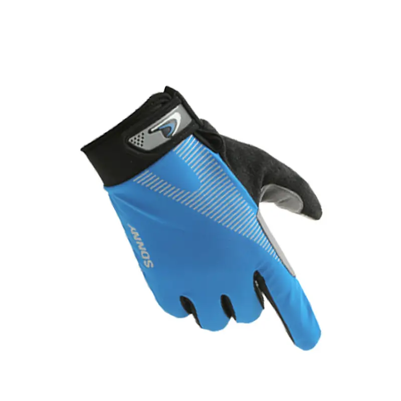 Premium Cycling Gloves Black Orange Touch Screen Compatible