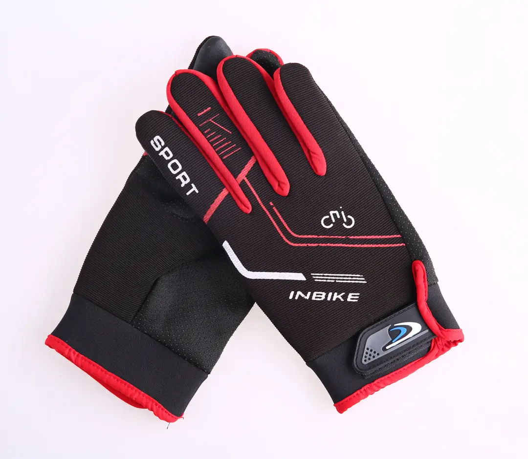 Premium Cycling Gloves Black Neon Green Touch Screen Compatible