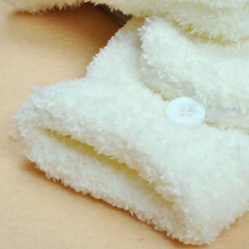 Winter Fleece Half-Finger Gloves for Men Women