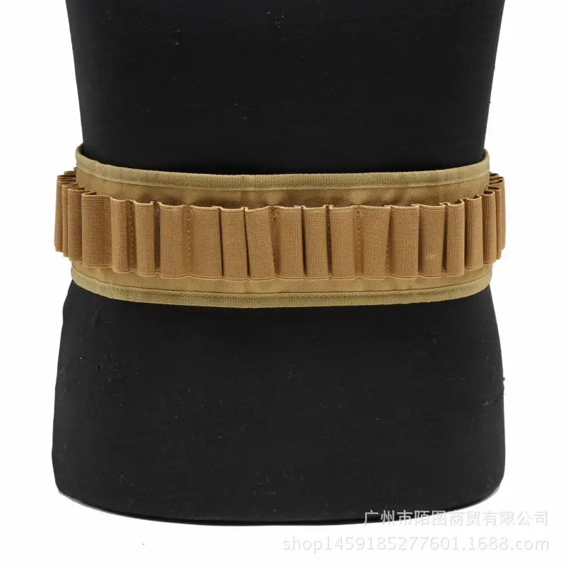 Camouflage 30-Hole Hunting Waist Belt