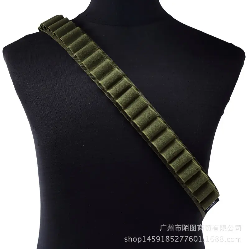 Tactical Hunting Belt 27-Hole Camouflage Black