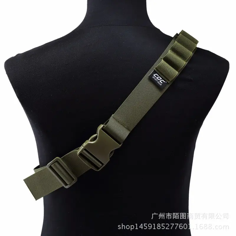 Tactical Hunting Belt 27-Hole Camouflage Black