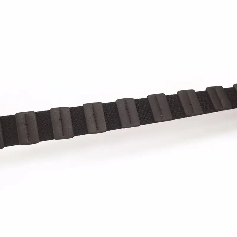 Black Elastic Slim Waist Belt for Women Fashion Dress Accessory