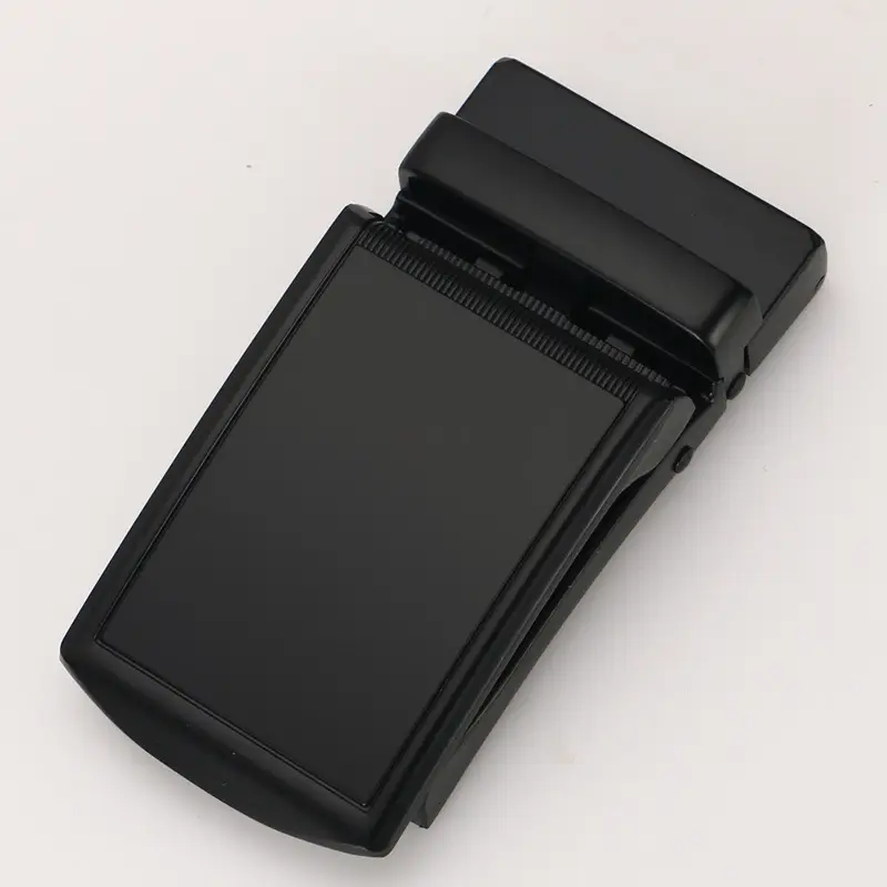 Men's 3.5CM Fashion Belt Buckle Universal Black Carbon Fiber