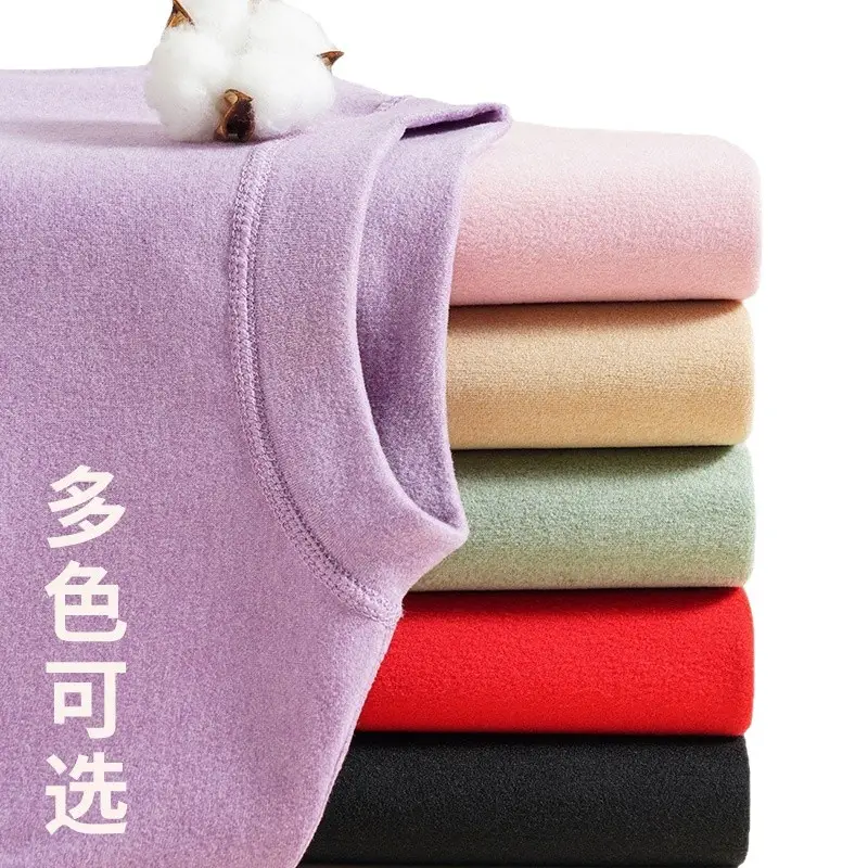 Women Silk Thermal Underwear Set Winter Warm Skin Friendly