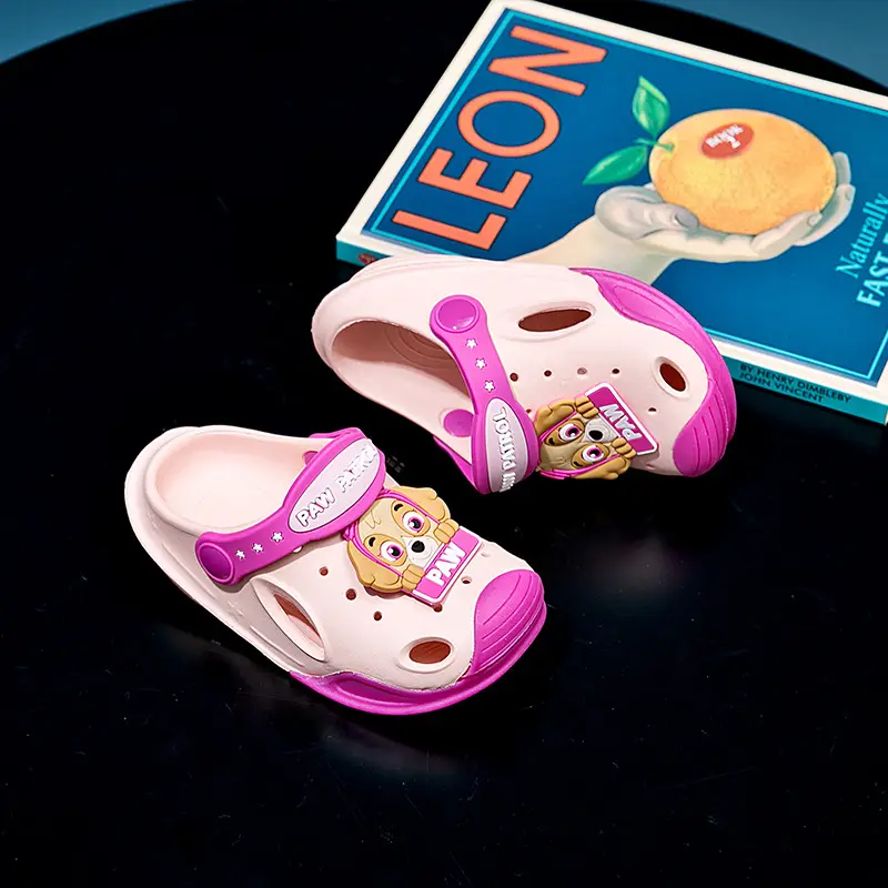 Wang Wang Cartoon Sandals for Kids Non-Slip Sole