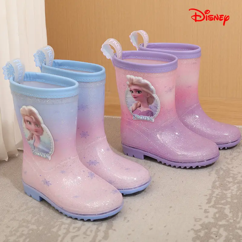 Disney Elsa Rain Boots for Kids 2-6 Years