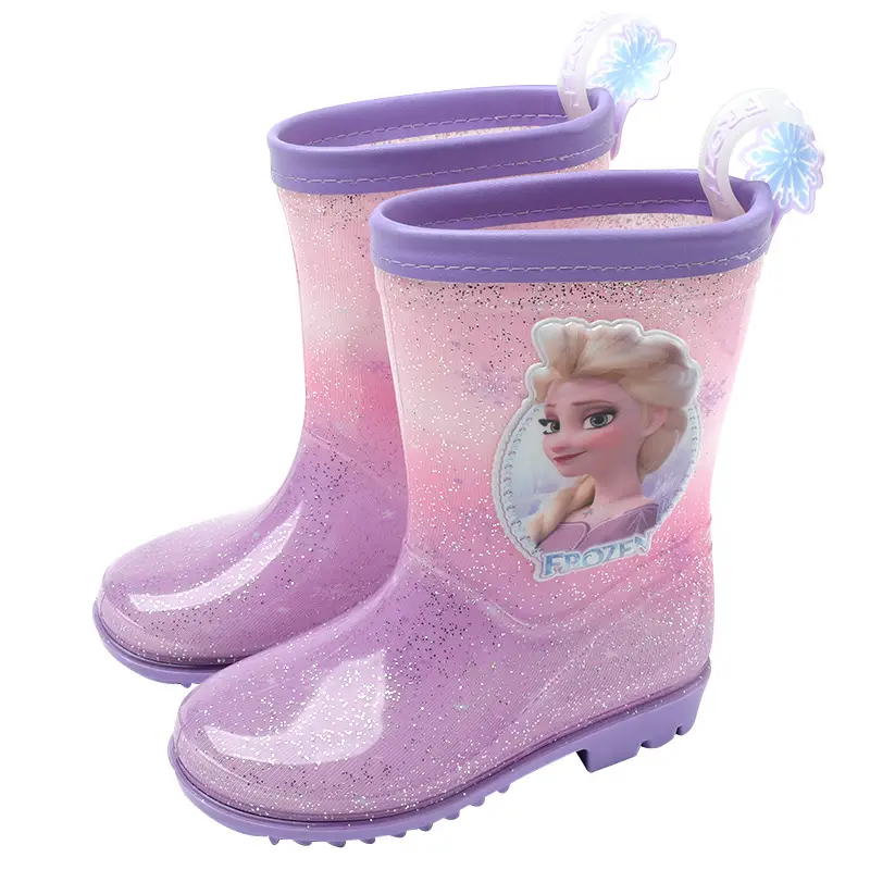 Disney Elsa Rain Boots for Kids 2-6 Years
