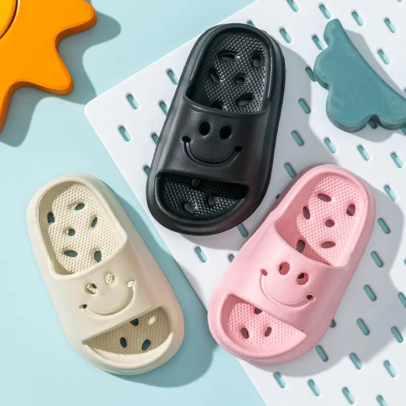 Kids Smiley EVA Slippers Summer Comfort Non-Slip