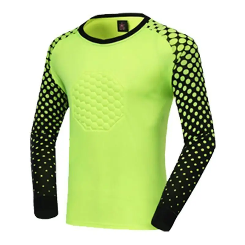 Kids Football Uniform Red Black Long Sleeve Stretchy Fabric