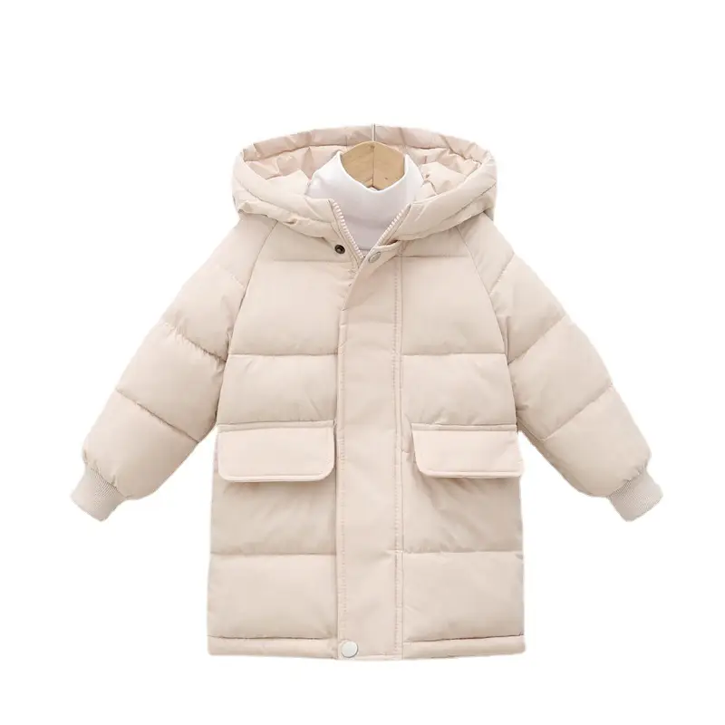 Children's Hooded Puffer Jackets Multi Color Winter Warm