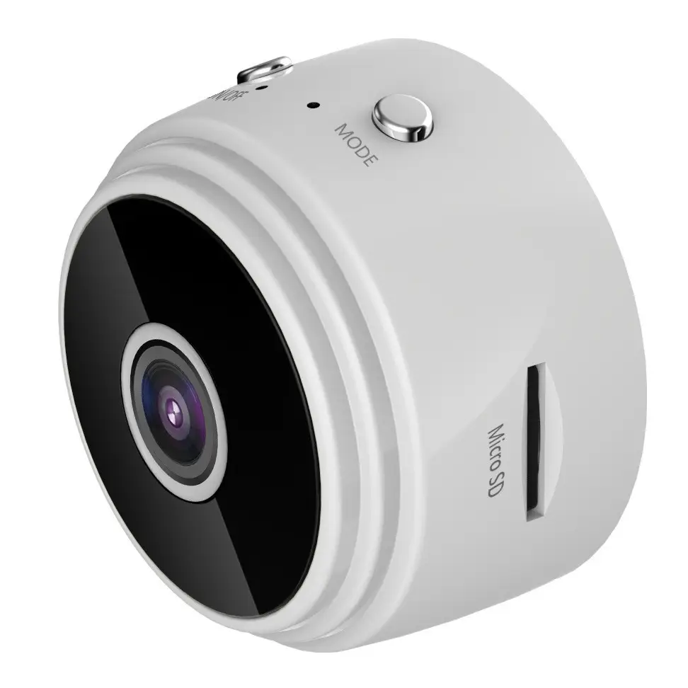 1080p Wireless Surveillance Camera Black Bean Design