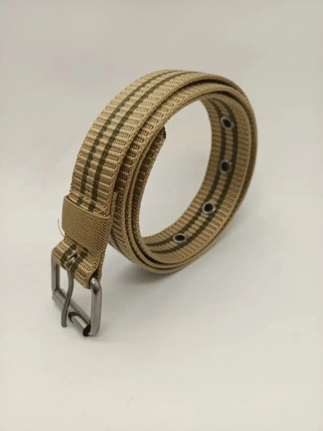 Men Nylon Woven Belt Multi Color Outdoor Casual