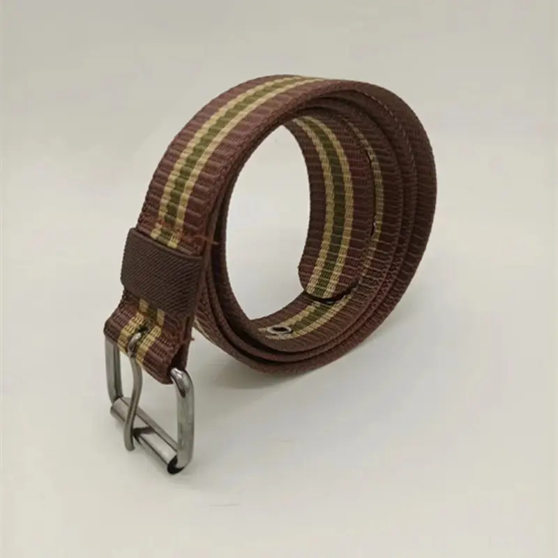 Men Nylon Woven Belt Casual Military Style Multi Color