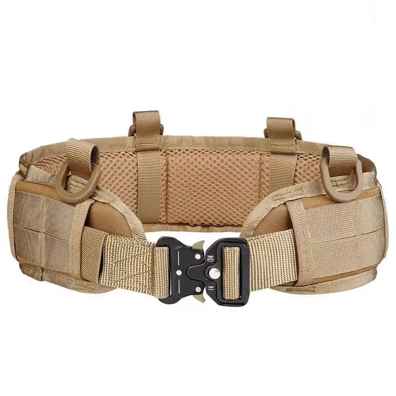 Men Tactical Waist Belt with Quick Release Buckle