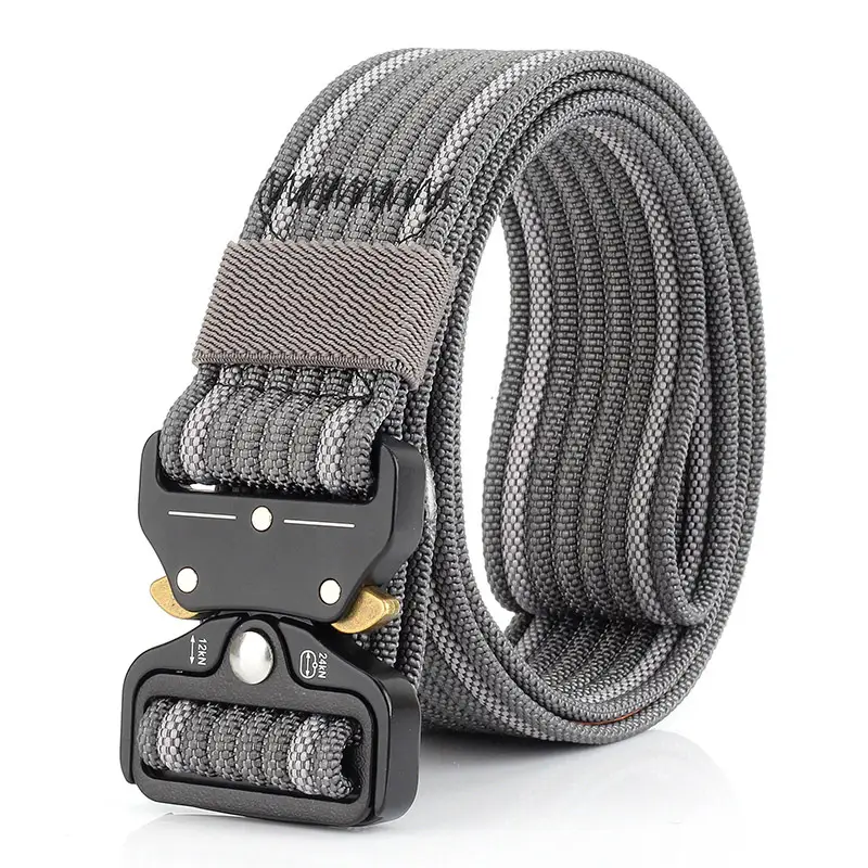 Men Tactical Quick Release Belt Blue