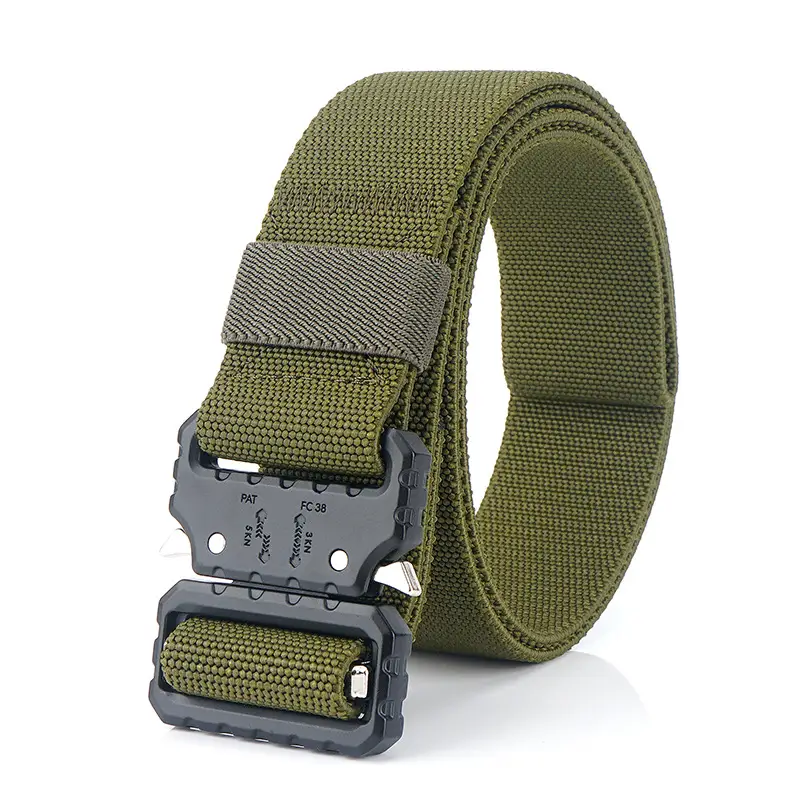 TUSHI Tactical Elastic Belt Khaki Casual Pants Belt