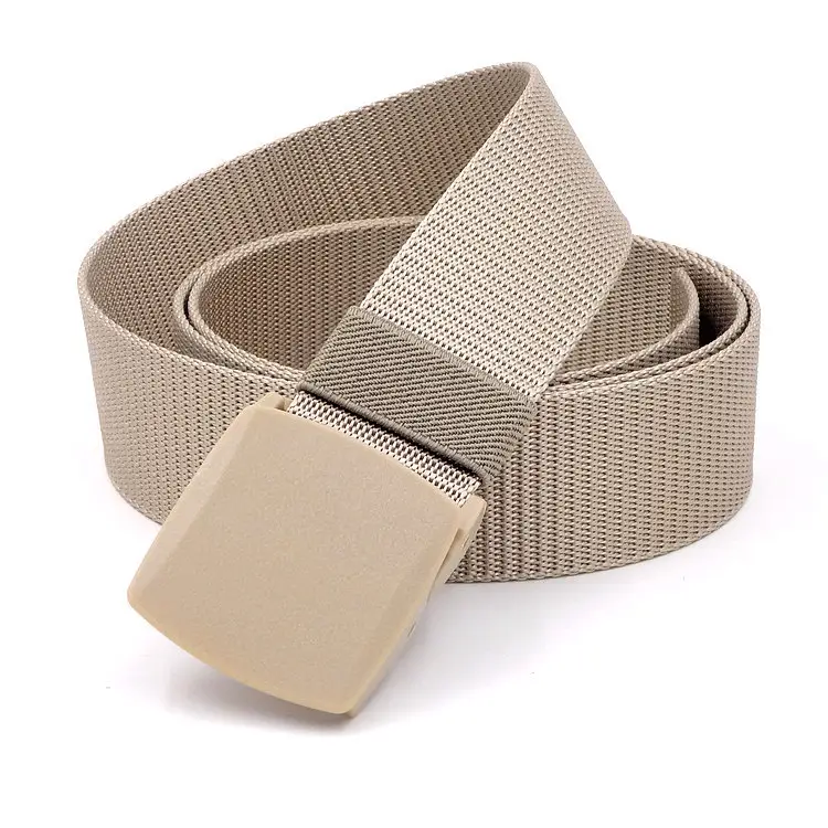Nylon Canvas Belt for Men Women Outdoor Casual Buckle