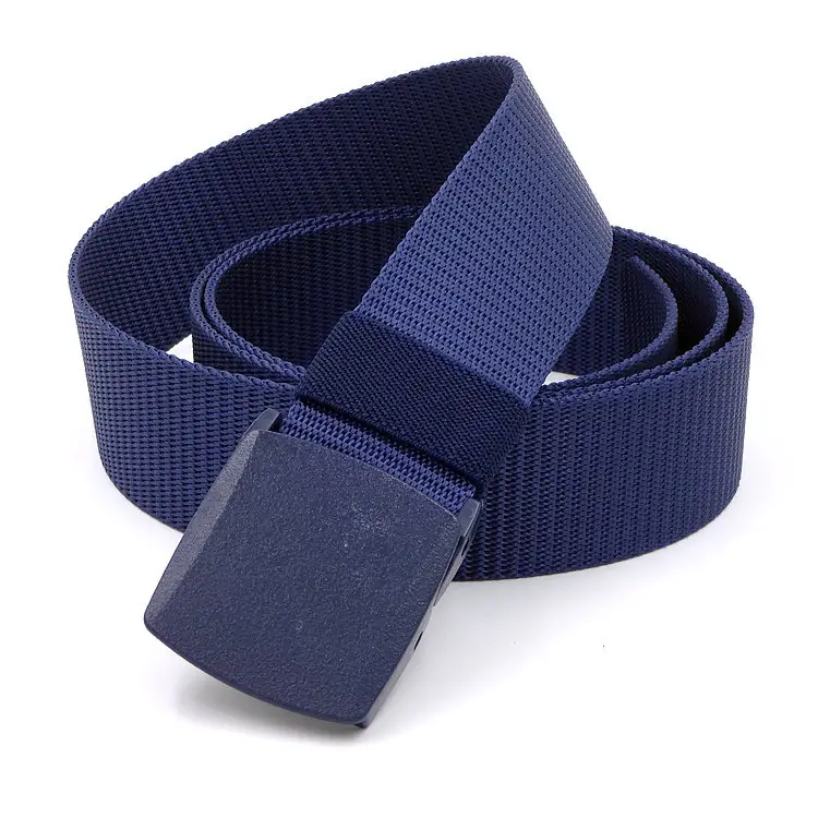 Nylon Canvas Belt for Men Women Outdoor Casual Buckle