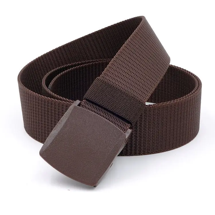 Nylon Canvas Belt for Men Women Outdoor Casual Buckle