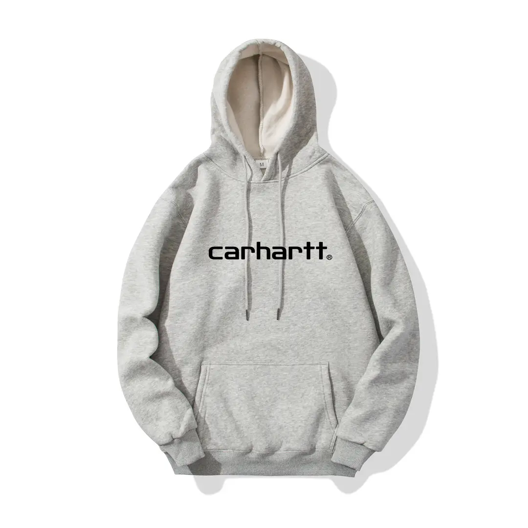 Black Carhartt Hoodie Women Casual Fleece Pullover