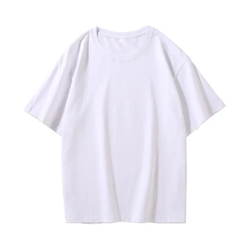Men Pure Cotton Loose T-Shirt Multi Colors