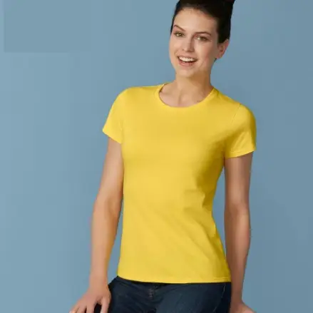 Women's 180g Cotton Blank T-Shirt 23 Colors S-2XL