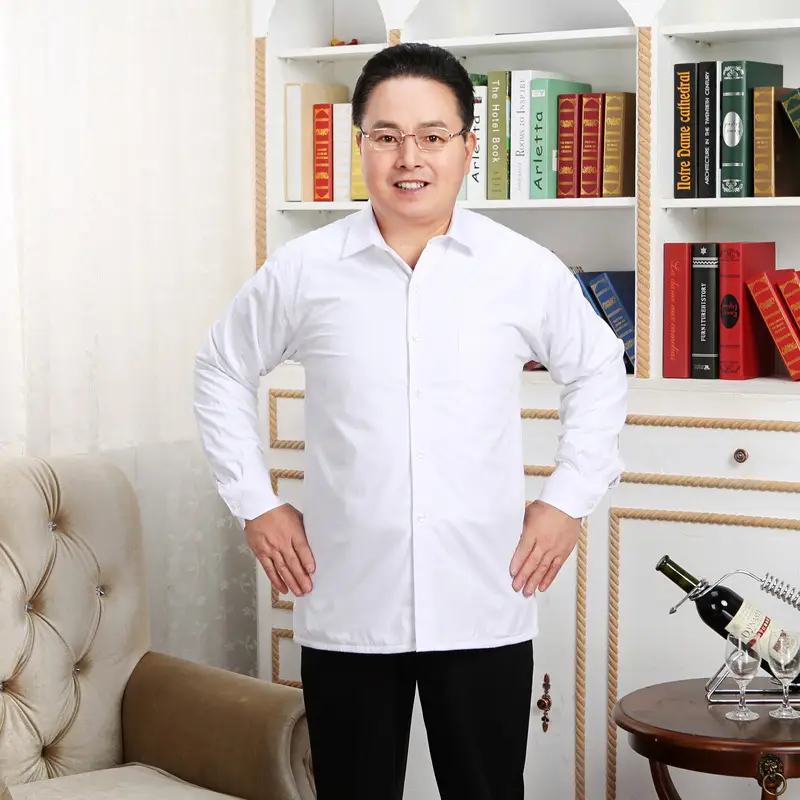Premium White Shirt for Men 100-300lbs