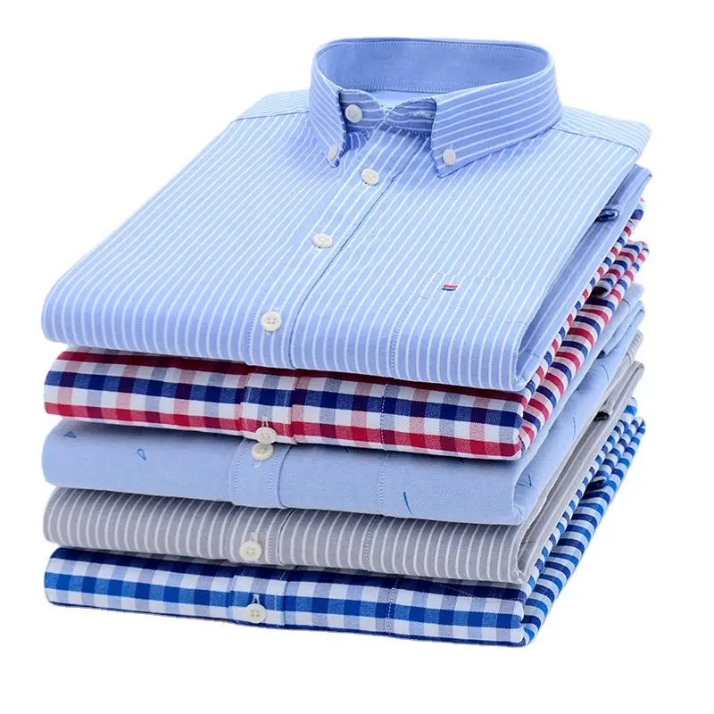 Oxford Cotton Shirts 6 Colors Button Down
