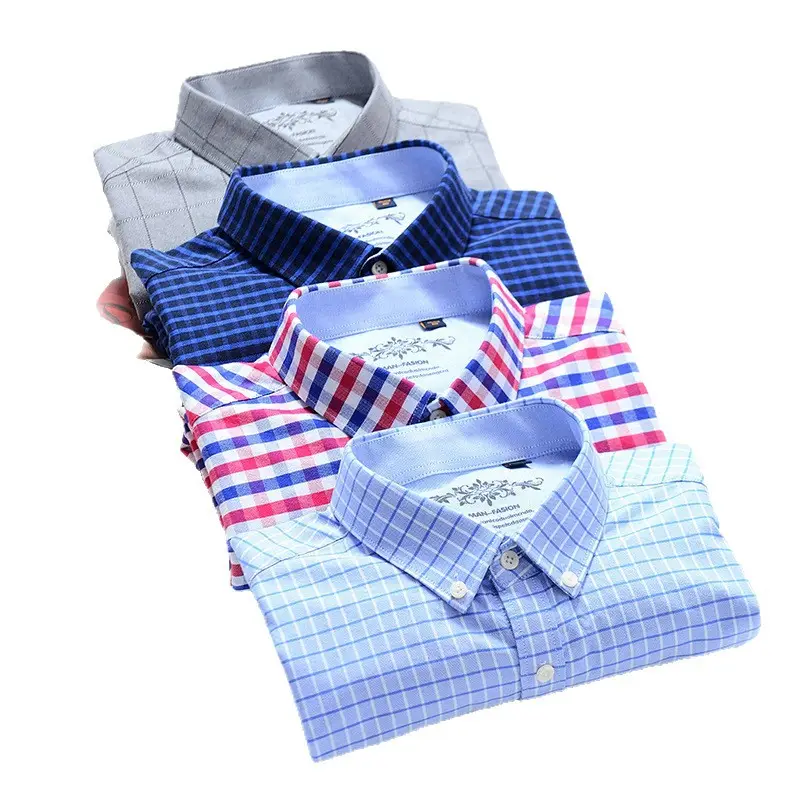 Oxford Cotton Shirts 6 Colors Button Down