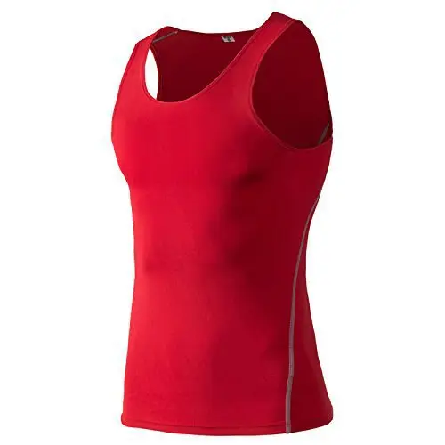 Men's Dry Training Vest White Tight Fit