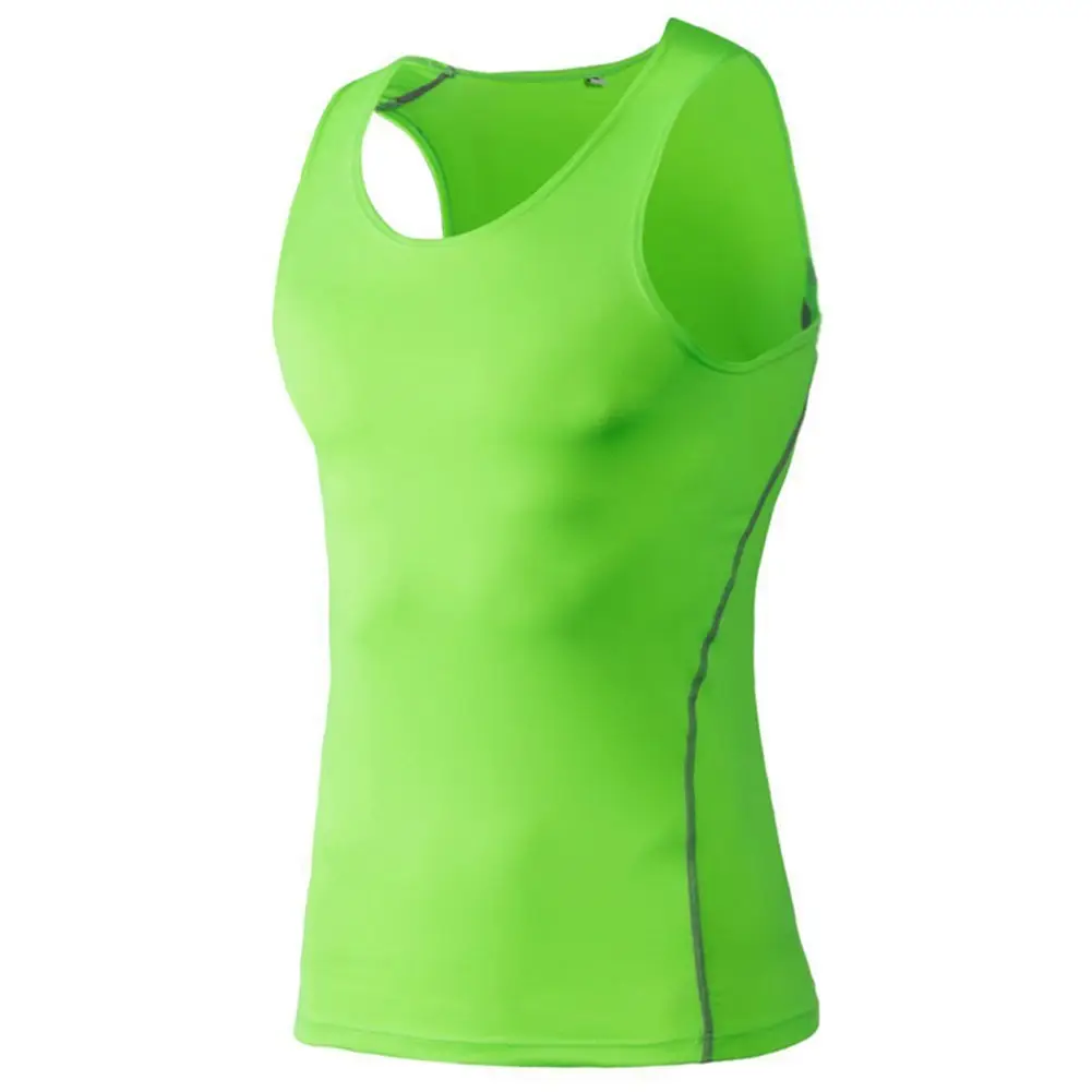 Men's Dry Training Vest White Tight Fit