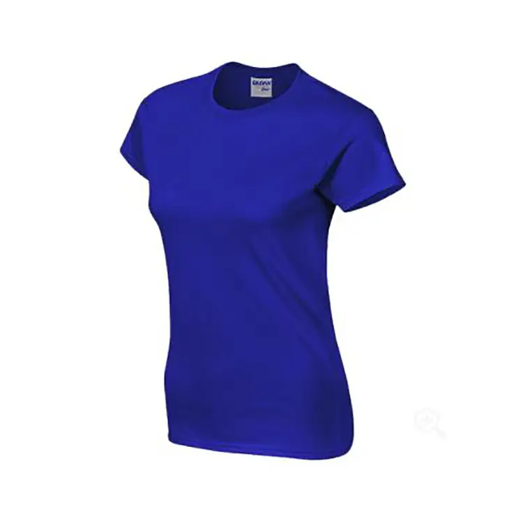 Women Cotton T-Shirt Gildan 76000L Custom Print