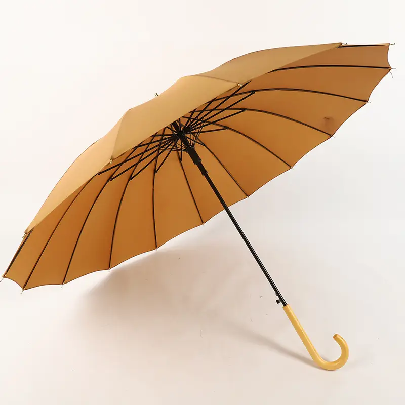 Automatic Long Handle Umbrella White Large Size