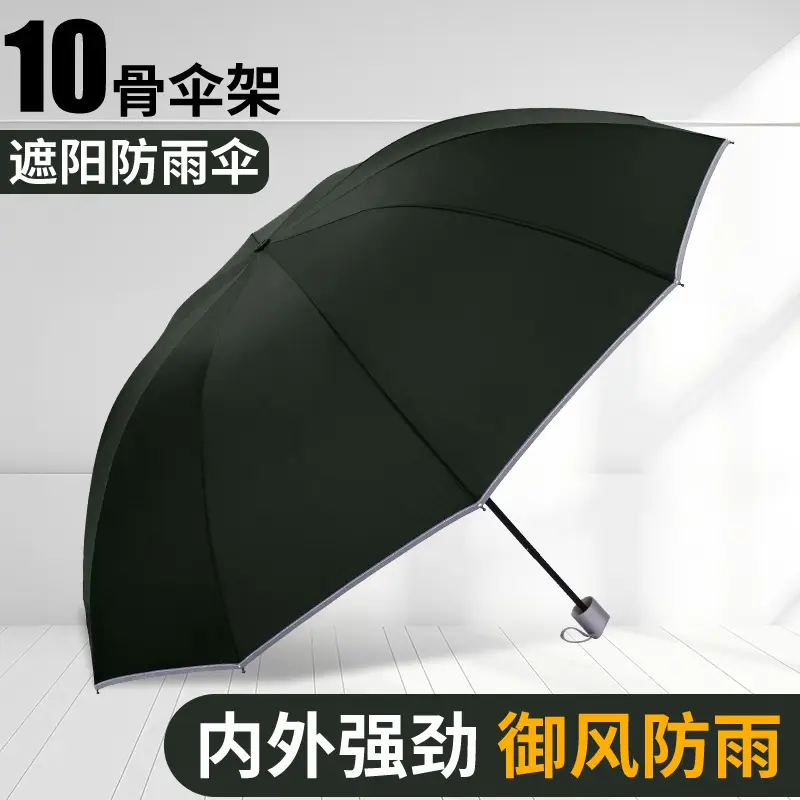 Burgundy UV Protection Sun Umbrella for Women