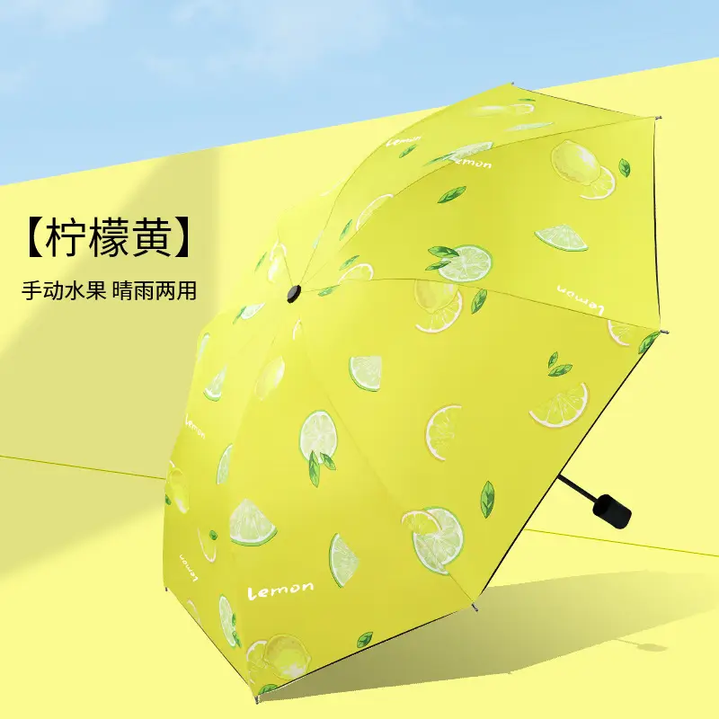 24 Bone Automatic Folding Umbrella Silver