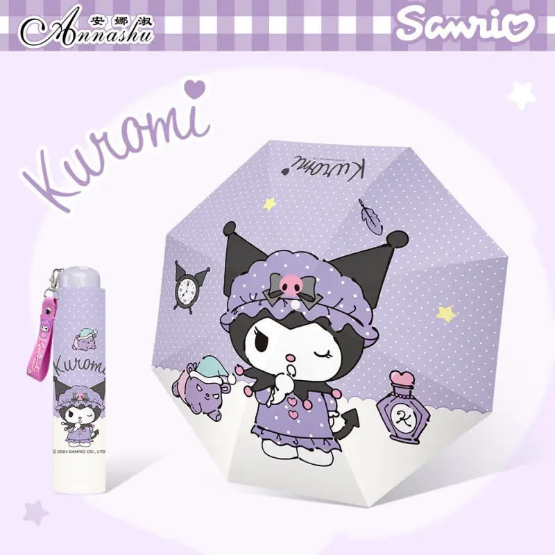 My Melody Cartoon Umbrella Pink UV Protection Portable