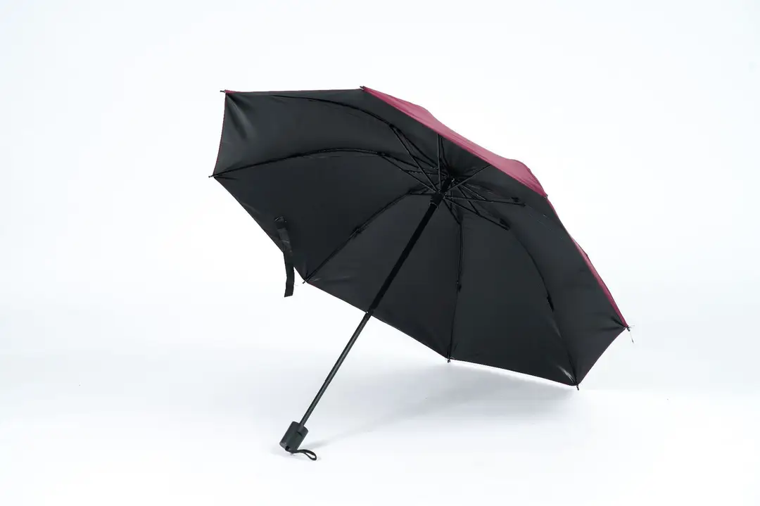 Mini Red Capsule Sun Umbrella 50% Folding