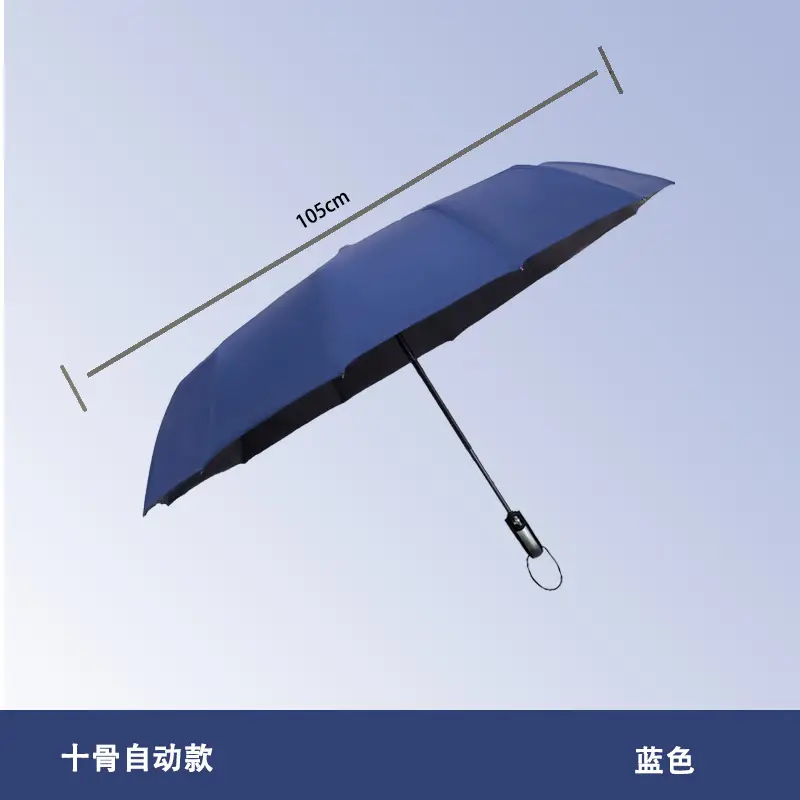 Fully Automatic Sun & Rain Umbrella UPF50+ 12 Bone