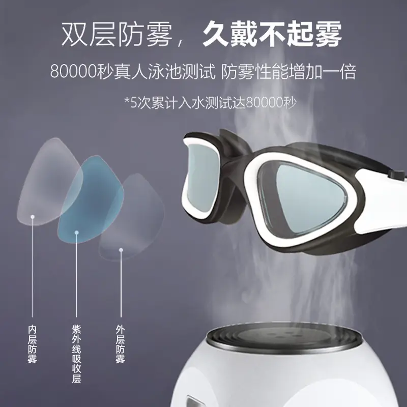 Professional Anti-Fog Swimming Goggles for Men