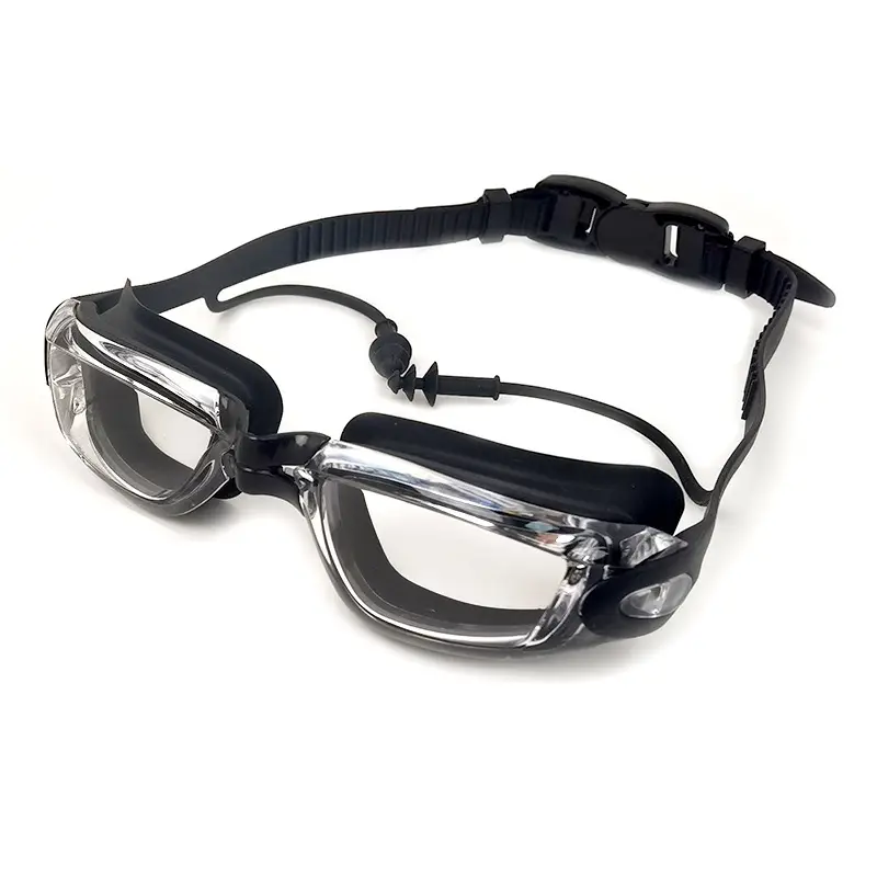 Adult Waterproof Anti-Fog Swimming Goggles Set