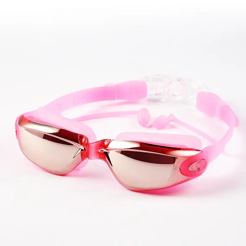 Adult Waterproof Anti-Fog Swimming Goggles Set