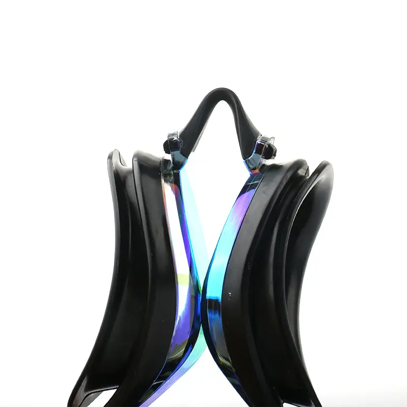 Racing Waterproof Swimming Goggles Black